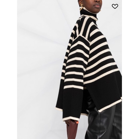 Toteme Signature Stripe Turtleneck Sweater - Picture 11 of 11